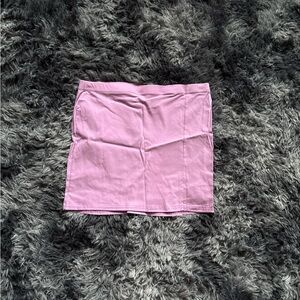 PrettyLittleThing Lilac Mini Skirt – Size 6 (NWT)